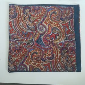Town & Country Scarf Paisley Long  56" x 13" Polyester Hippy Boho Korea